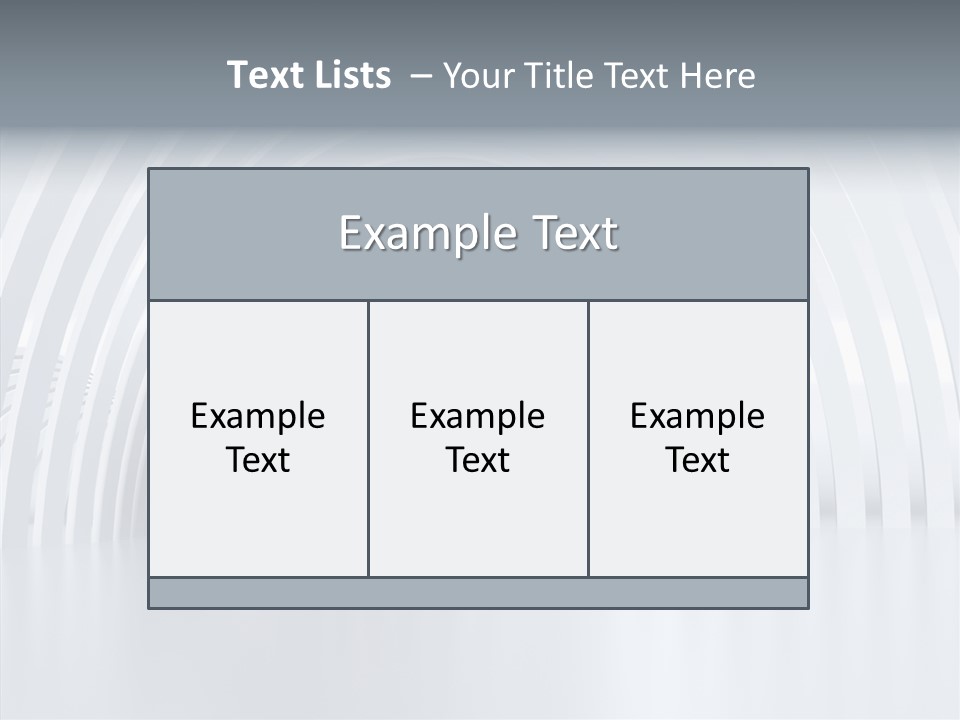 Hall Vanishing Illuminated PowerPoint Template