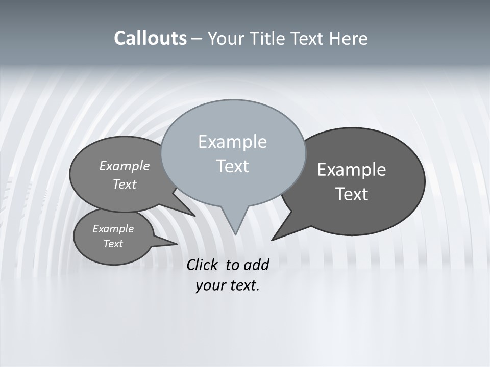 Hall Vanishing Illuminated PowerPoint Template
