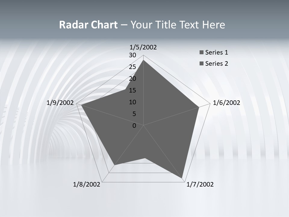 Hall Vanishing Illuminated PowerPoint Template