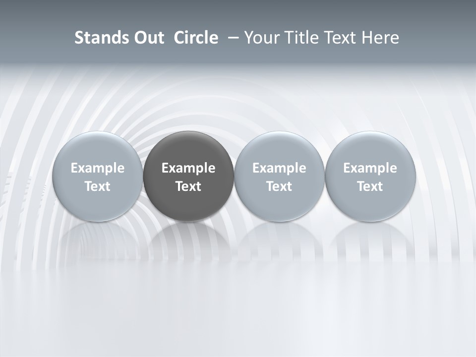 Hall Vanishing Illuminated PowerPoint Template