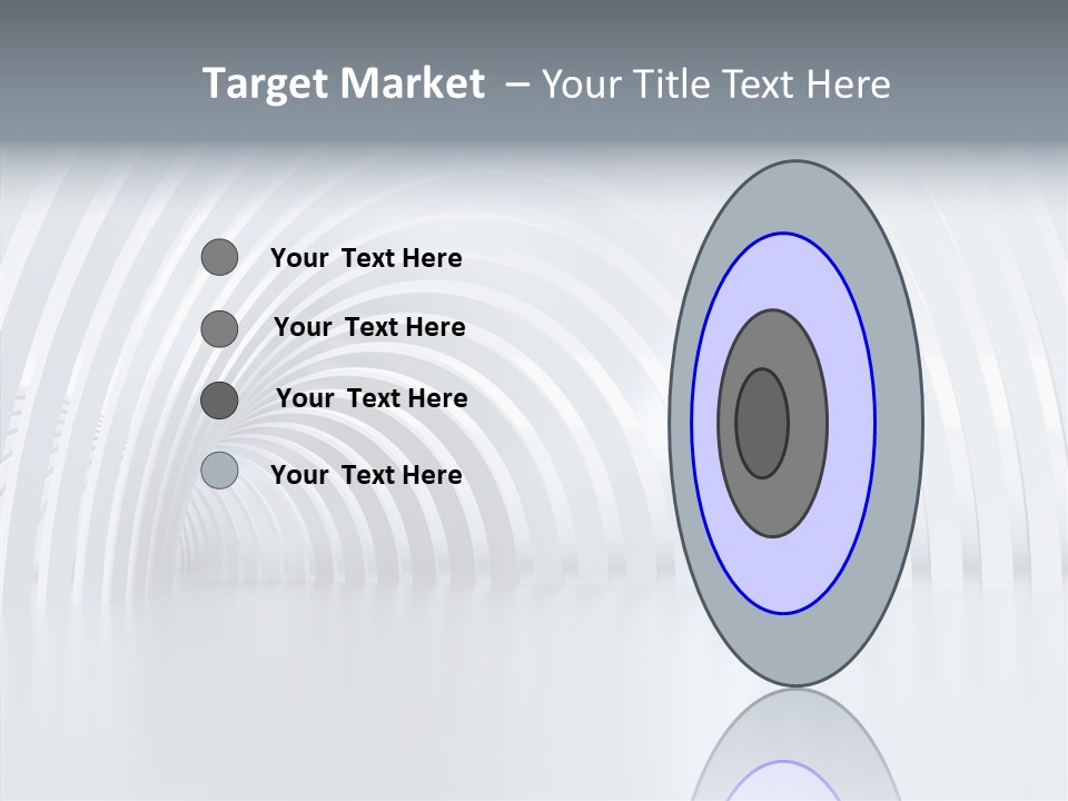 Hall Vanishing Illuminated PowerPoint Template