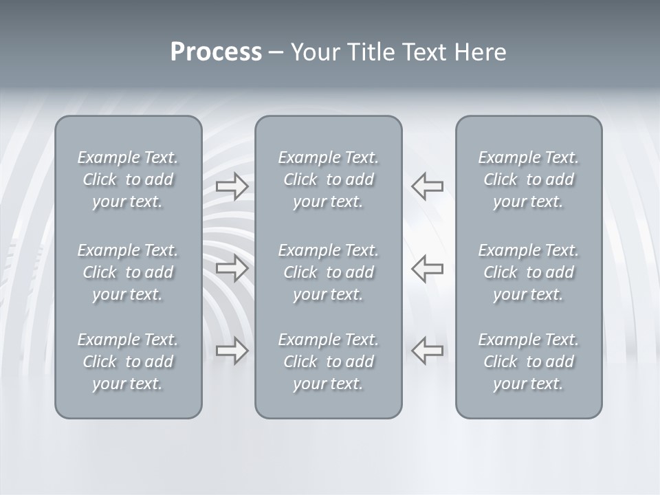 Hall Vanishing Illuminated PowerPoint Template