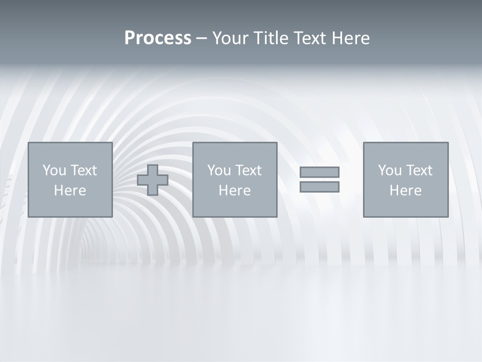 Hall Vanishing Illuminated PowerPoint Template