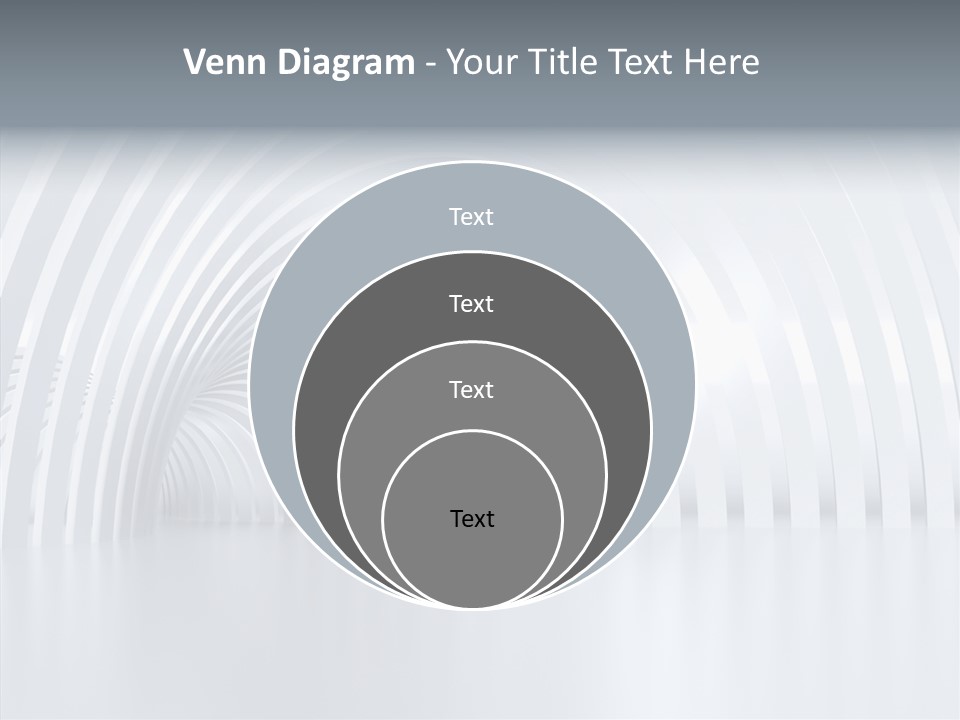 Hall Vanishing Illuminated PowerPoint Template