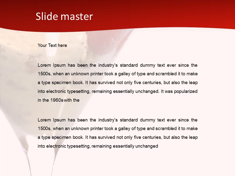 Eat Sugar Cream PowerPoint Template