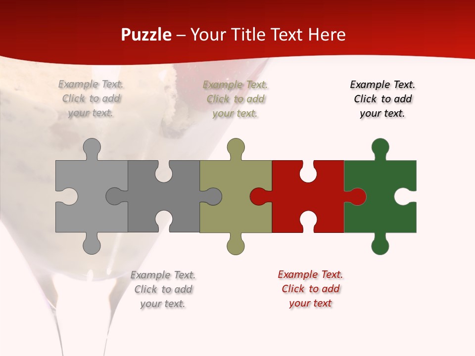 Eat Sugar Cream PowerPoint Template