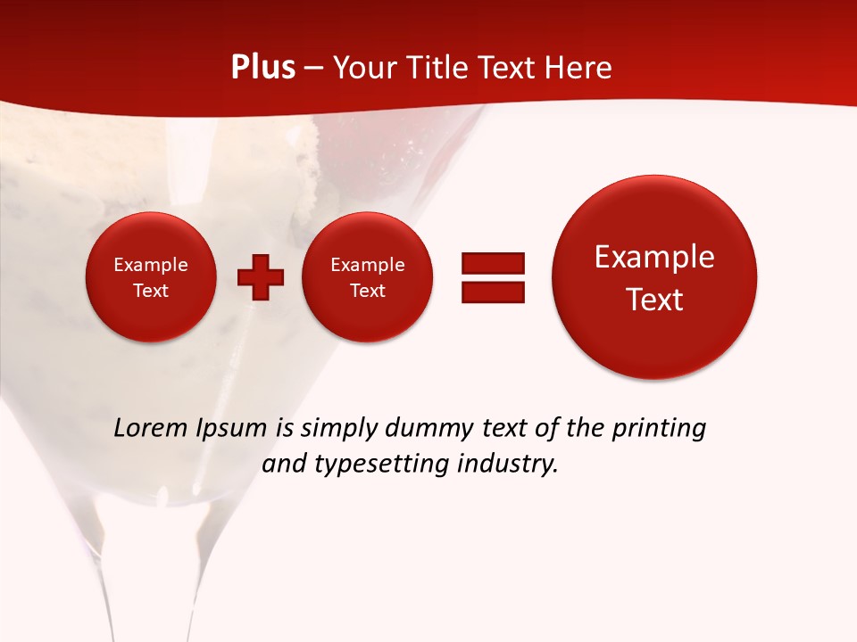 Eat Sugar Cream PowerPoint Template