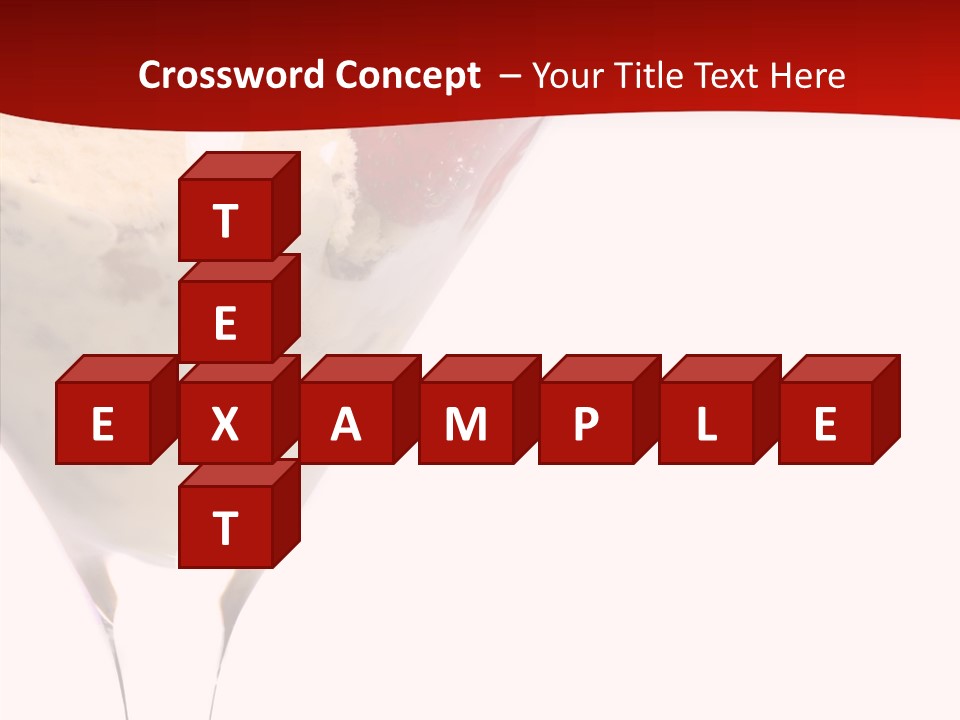 Eat Sugar Cream PowerPoint Template