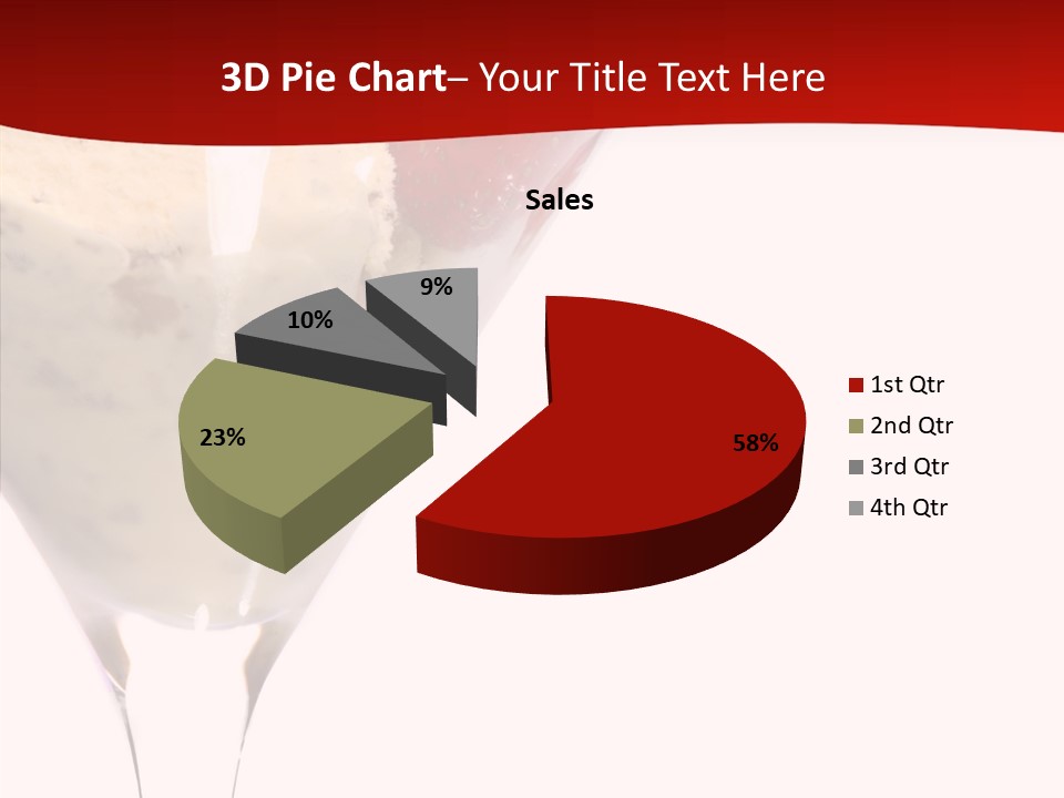 Eat Sugar Cream PowerPoint Template