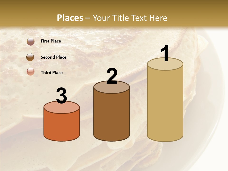 Pancake Bakery Food PowerPoint Template