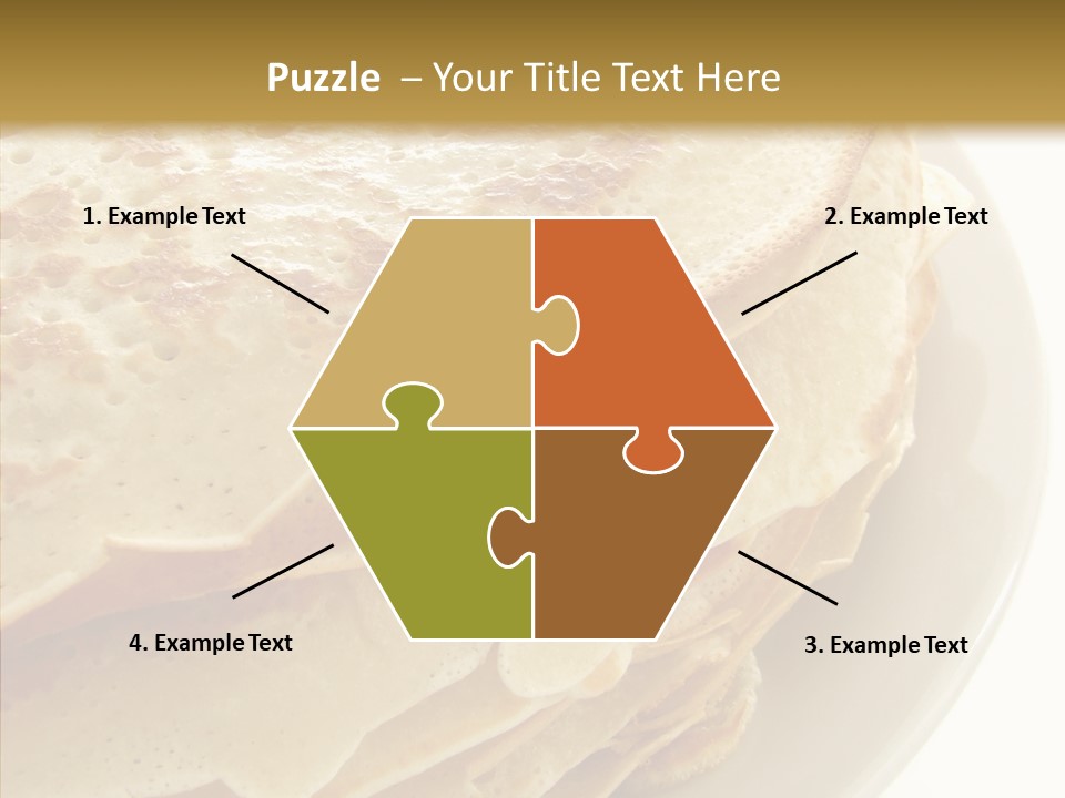 Pancake Bakery Food PowerPoint Template