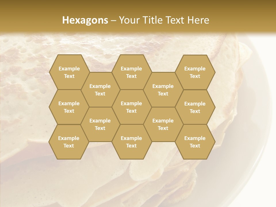 Pancake Bakery Food PowerPoint Template