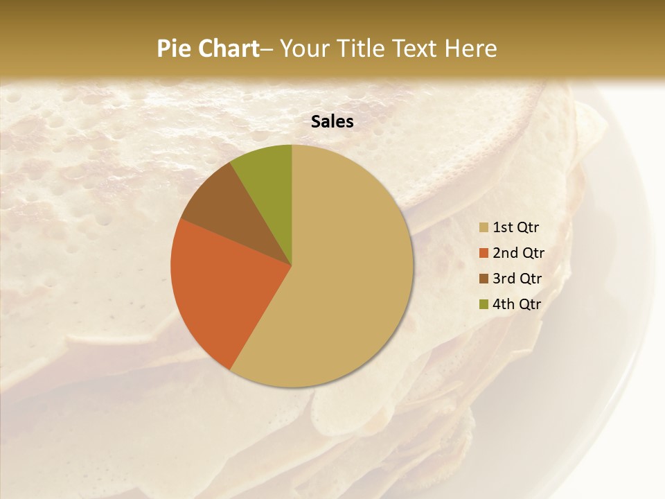 Pancake Bakery Food PowerPoint Template