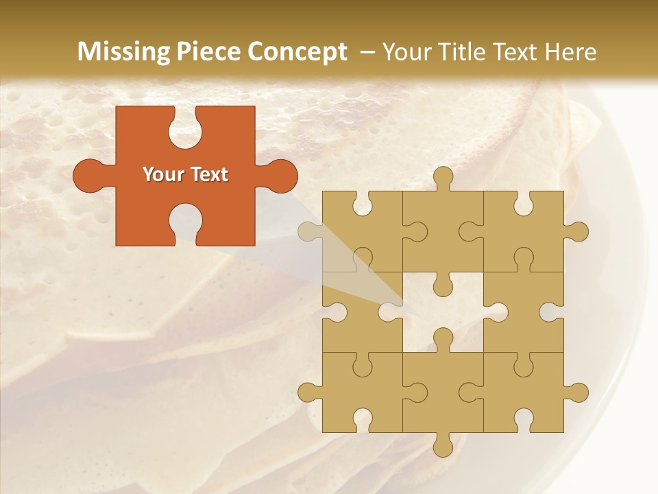 Pancake Bakery Food PowerPoint Template