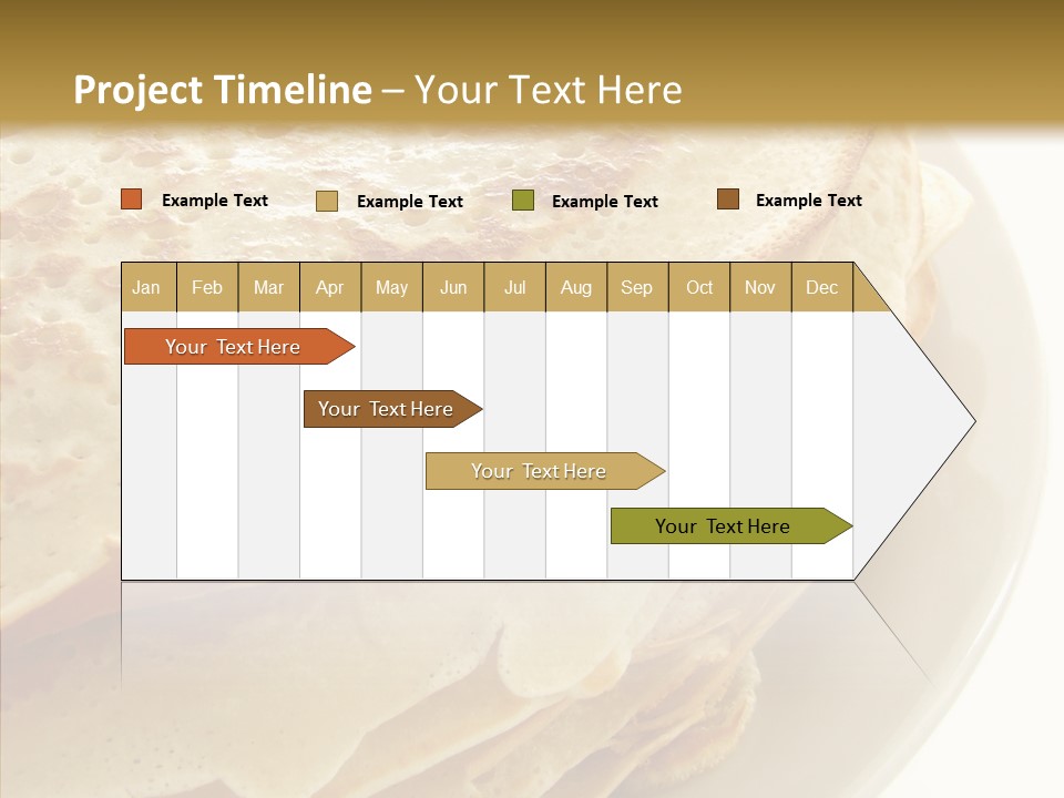 Pancake Bakery Food PowerPoint Template