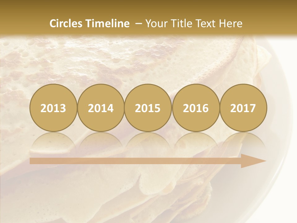 Pancake Bakery Food PowerPoint Template