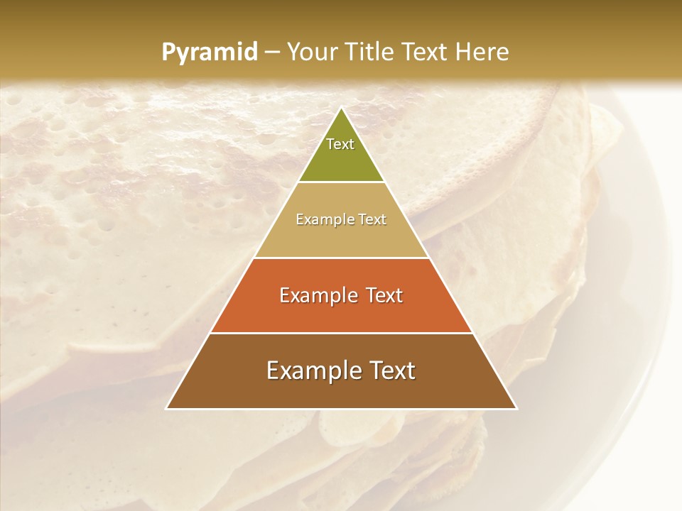 Pancake Bakery Food PowerPoint Template