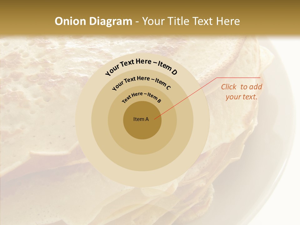 Pancake Bakery Food PowerPoint Template