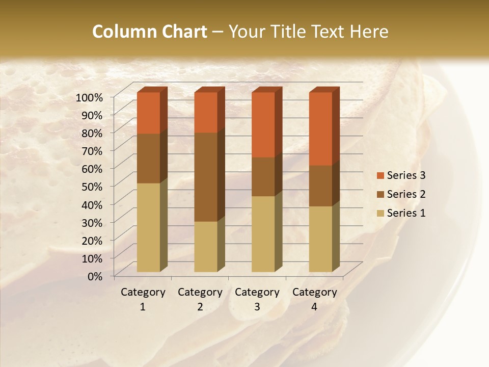 Pancake Bakery Food PowerPoint Template