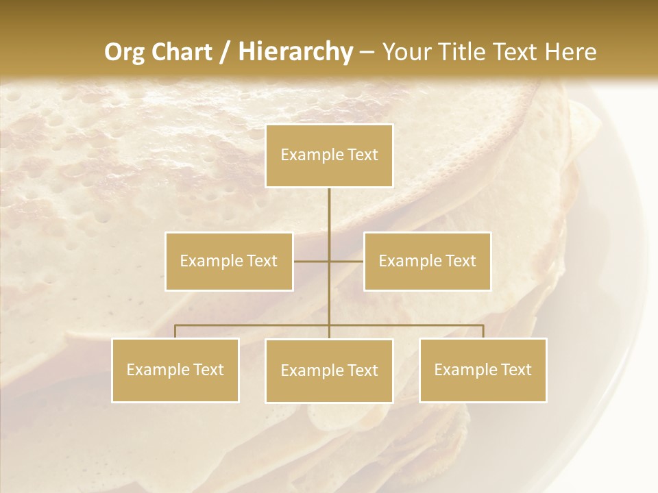 Pancake Bakery Food PowerPoint Template