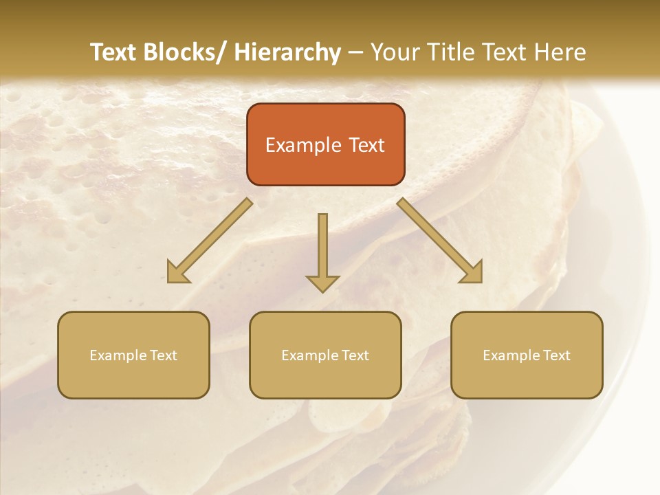 Pancake Bakery Food PowerPoint Template