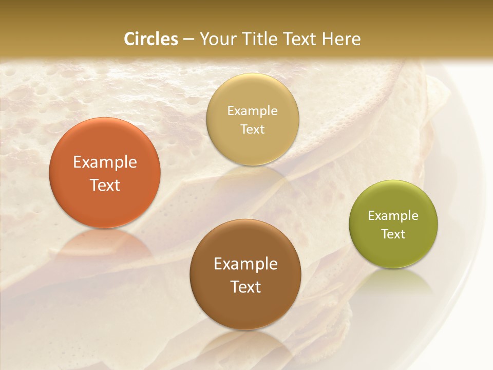 Pancake Bakery Food PowerPoint Template
