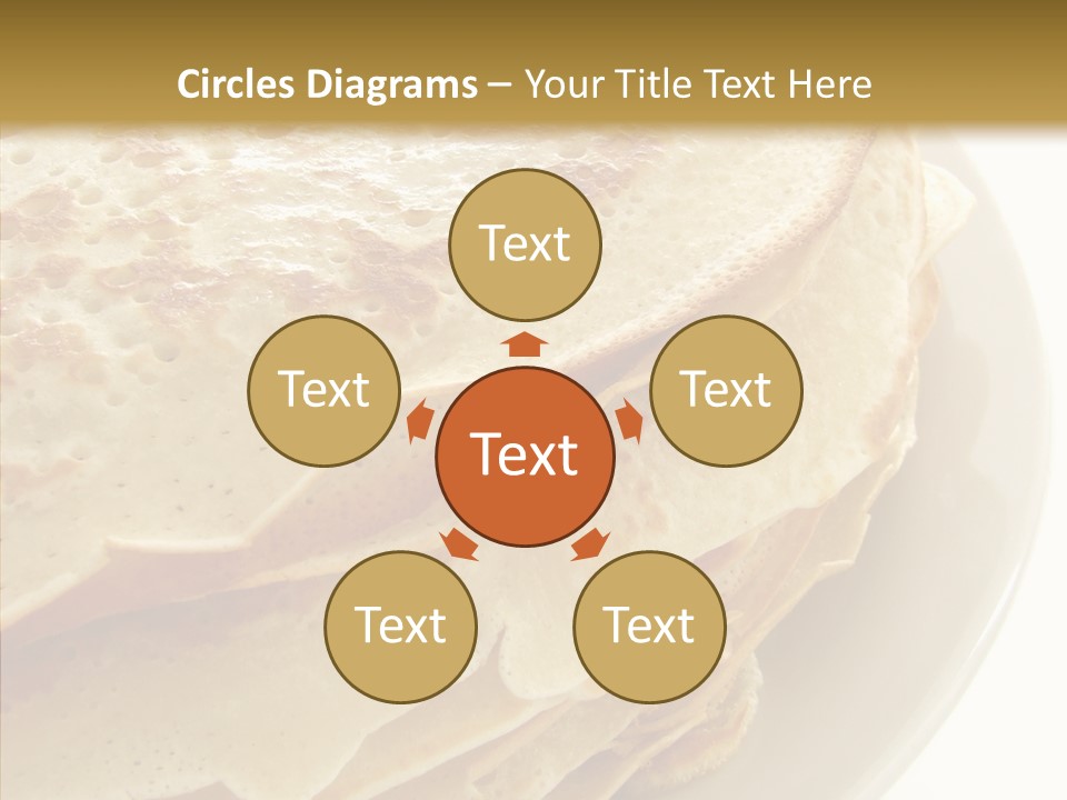 Pancake Bakery Food PowerPoint Template