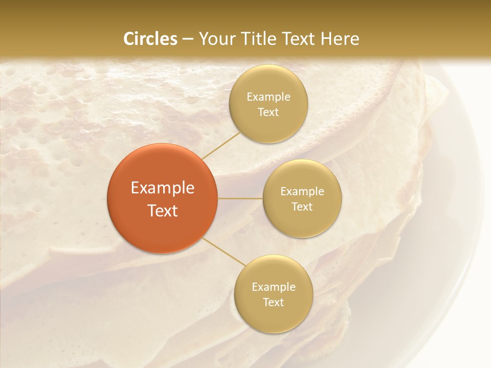 Pancake Bakery Food PowerPoint Template
