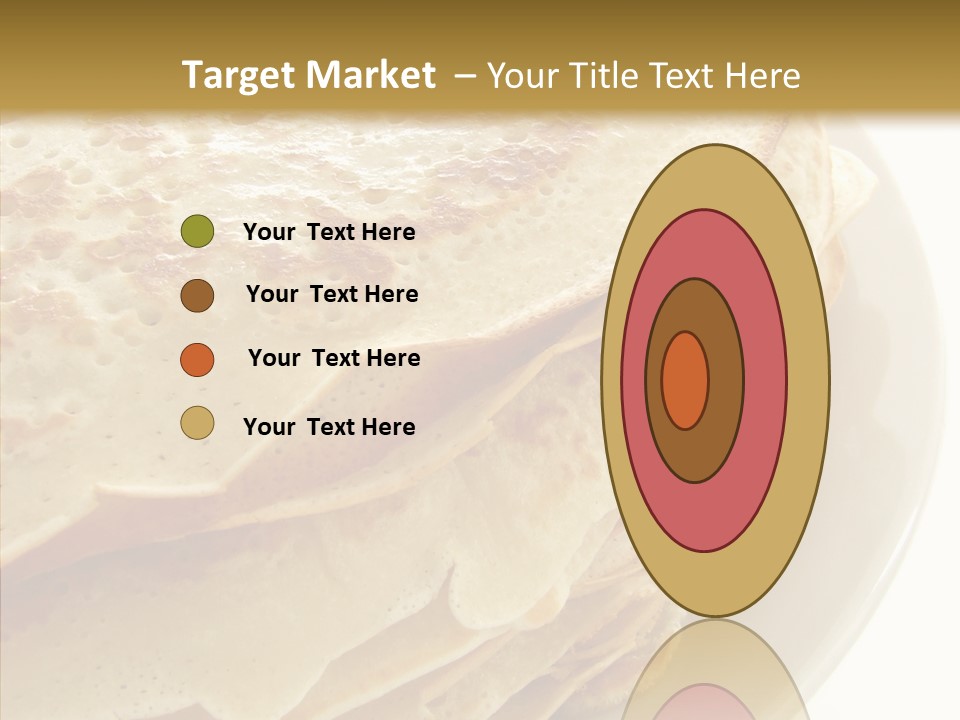 Pancake Bakery Food PowerPoint Template