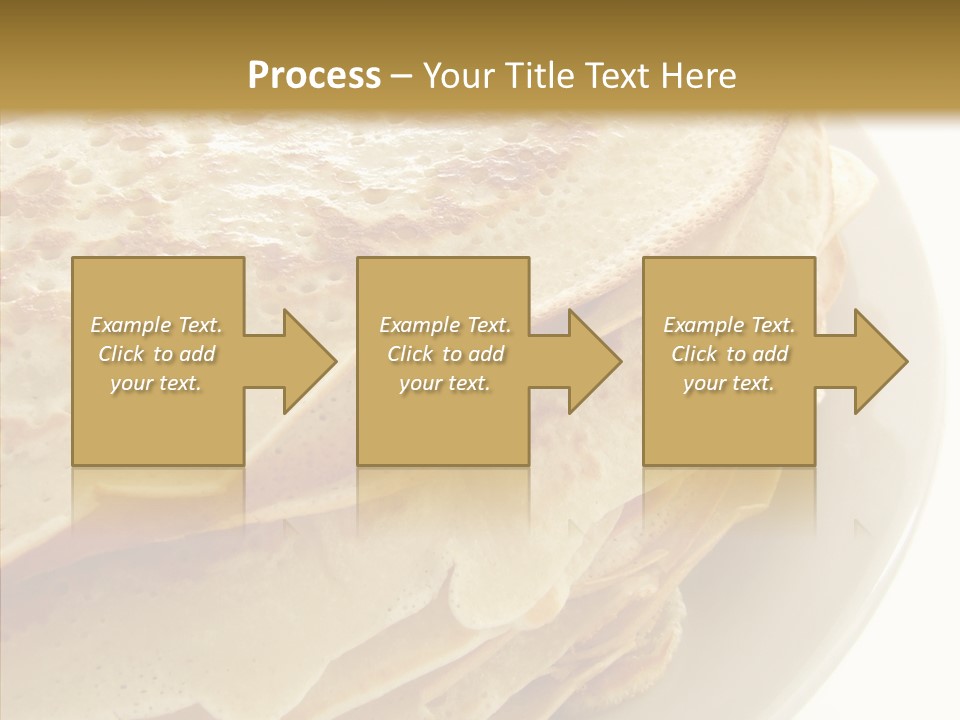 Pancake Bakery Food PowerPoint Template