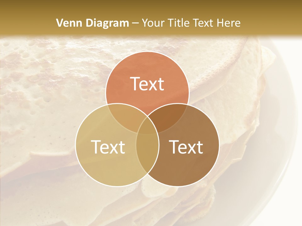 Pancake Bakery Food PowerPoint Template