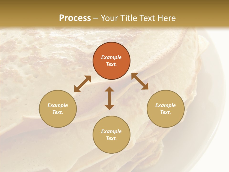 Pancake Bakery Food PowerPoint Template