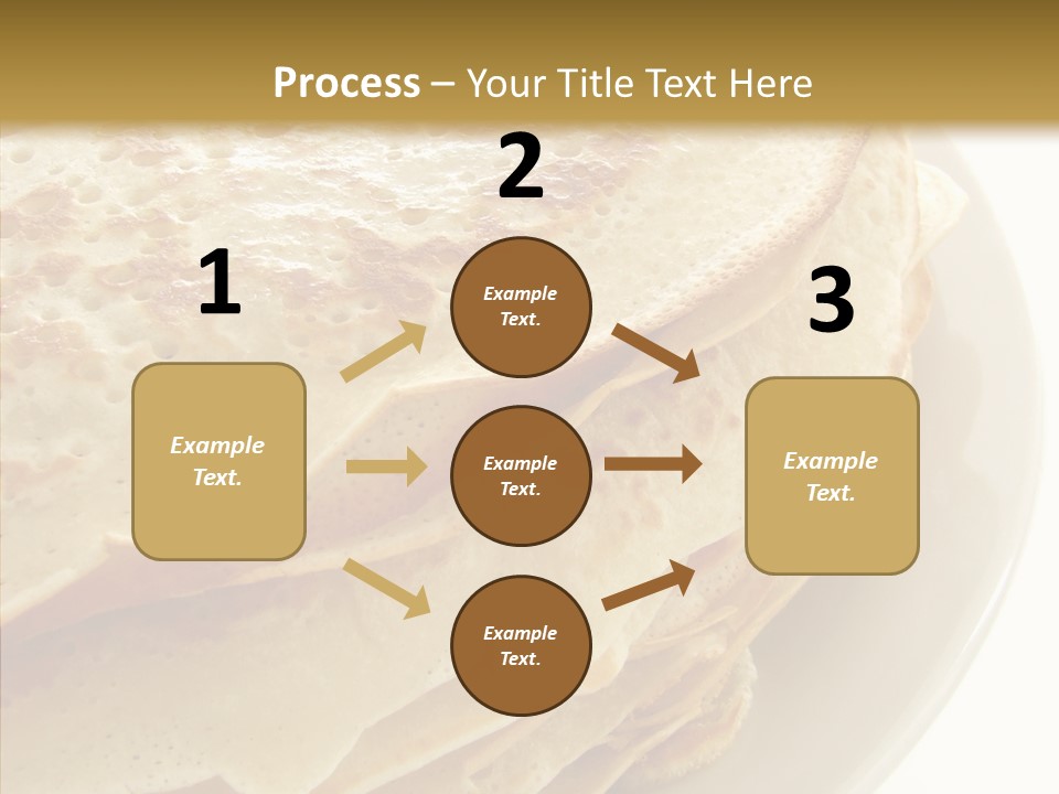 Pancake Bakery Food PowerPoint Template