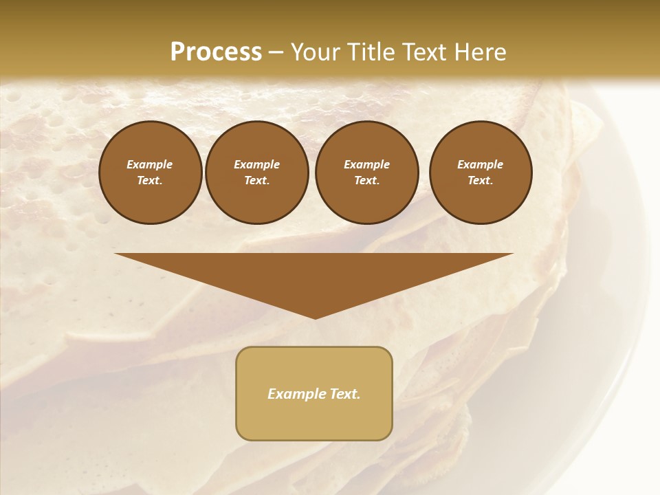 Pancake Bakery Food PowerPoint Template