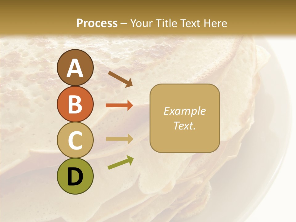 Pancake Bakery Food PowerPoint Template