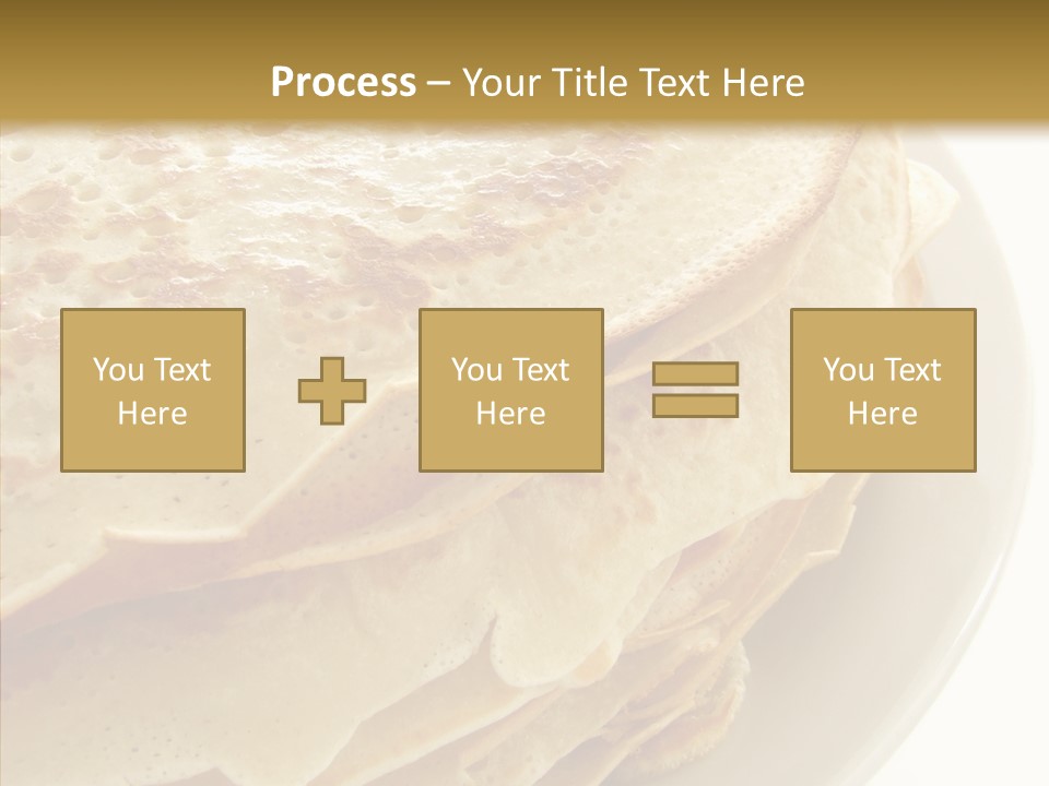 Pancake Bakery Food PowerPoint Template
