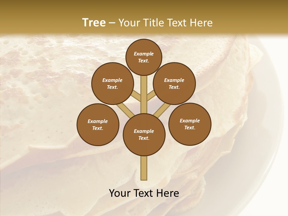 Pancake Bakery Food PowerPoint Template