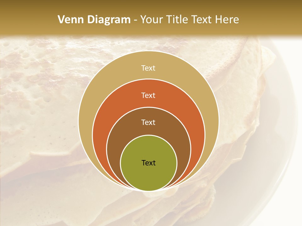 Pancake Bakery Food PowerPoint Template