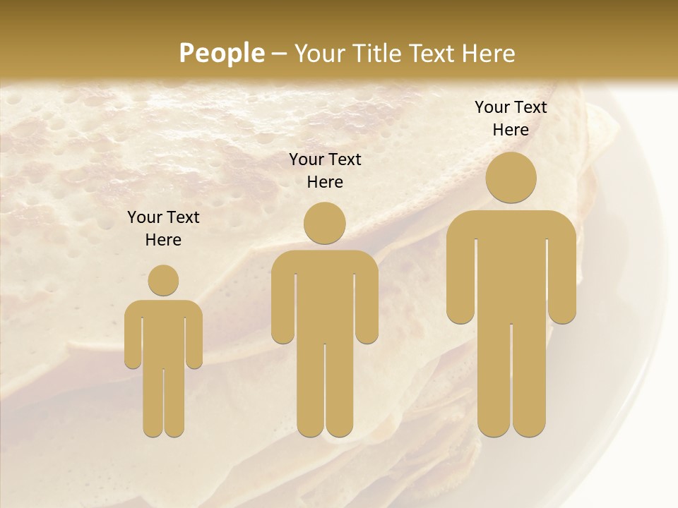 Pancake Bakery Food PowerPoint Template