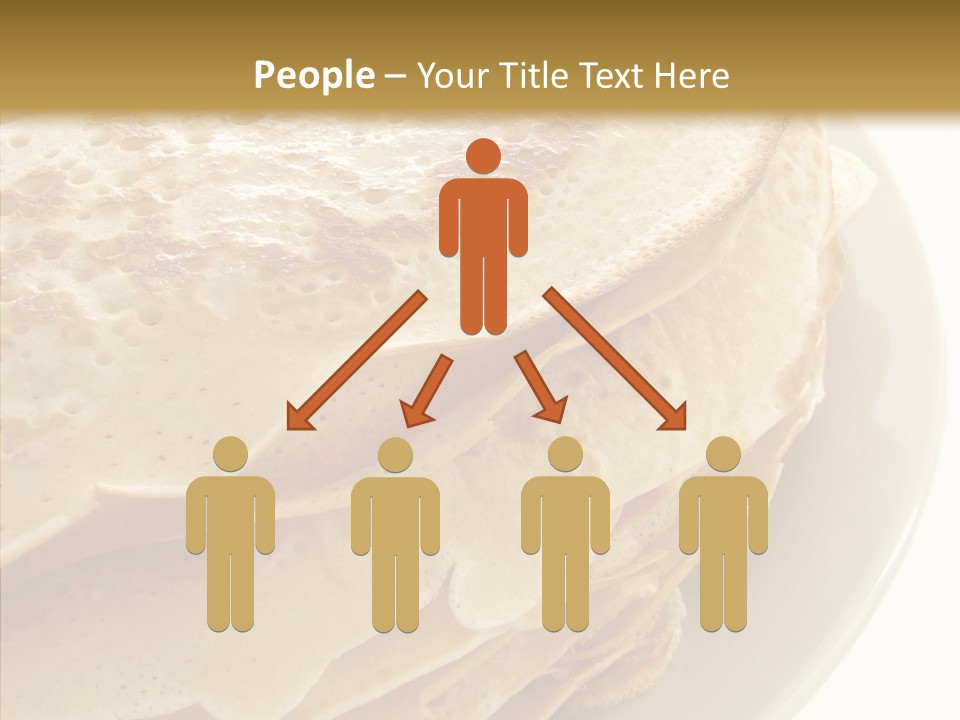 Pancake Bakery Food PowerPoint Template