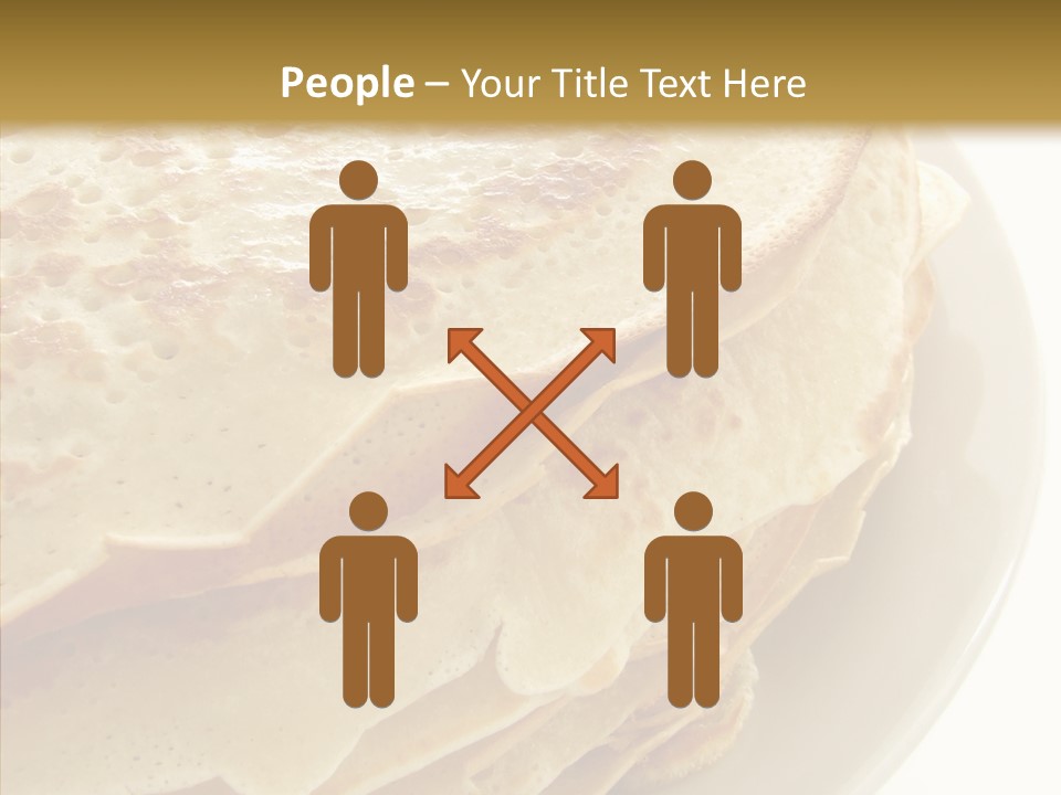 Pancake Bakery Food PowerPoint Template