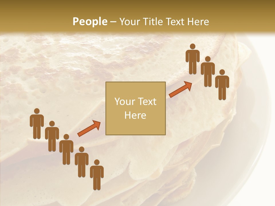 Pancake Bakery Food PowerPoint Template