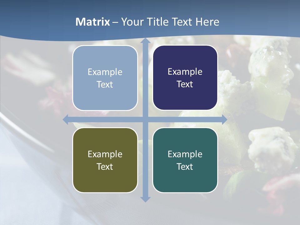 Grapes Setting Dinner PowerPoint Template