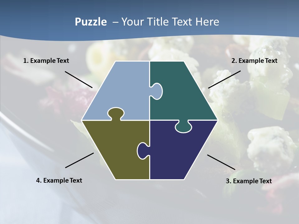 Grapes Setting Dinner PowerPoint Template