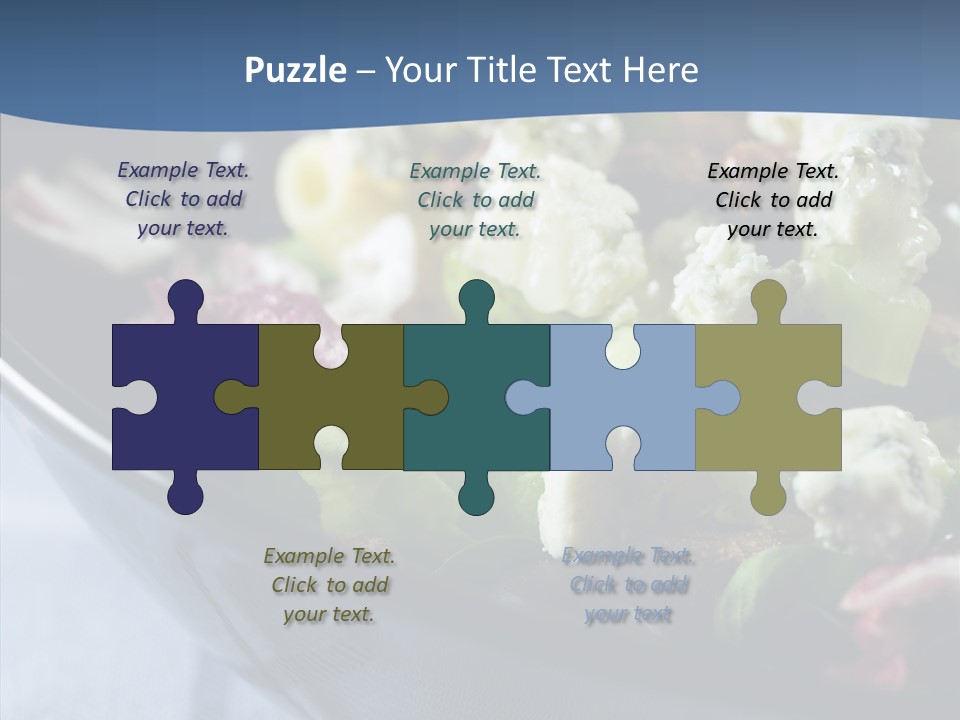 Grapes Setting Dinner PowerPoint Template