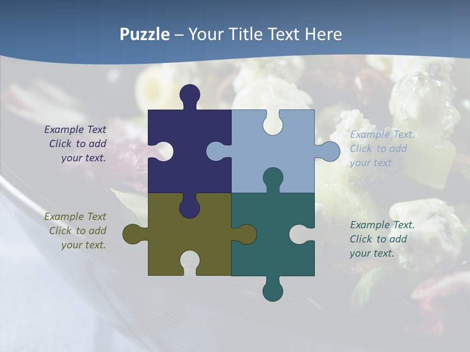 Grapes Setting Dinner PowerPoint Template