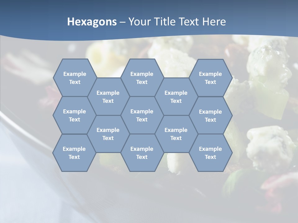 Grapes Setting Dinner PowerPoint Template