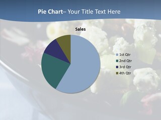 Grapes Setting Dinner PowerPoint Template