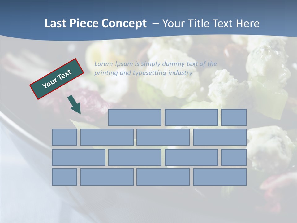 Grapes Setting Dinner PowerPoint Template