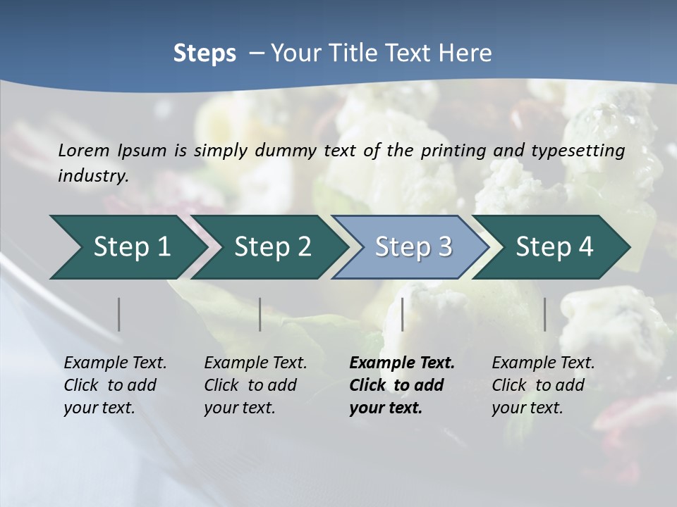 Grapes Setting Dinner PowerPoint Template